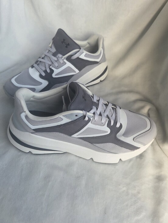 Under Armour Men\'s Chunky Lifestyle Sneakers Gray White Size‎ 10.5 EU 44.5 main image 8